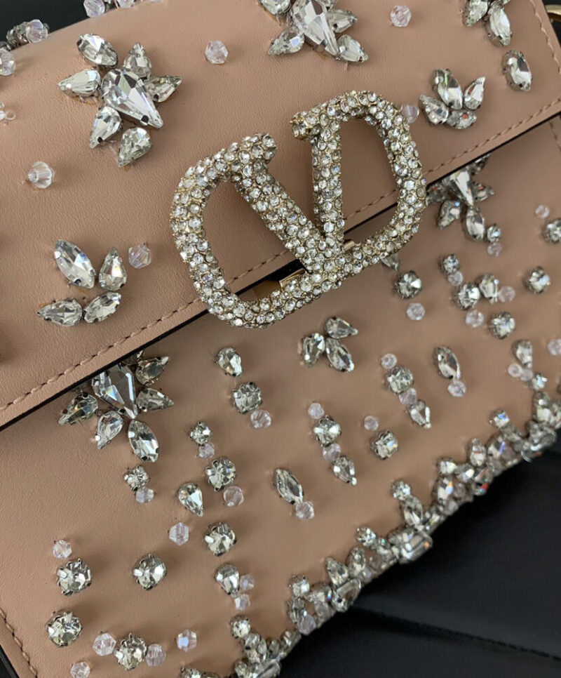 Valentino Garavani Vsling Mini Embroidered Handbag